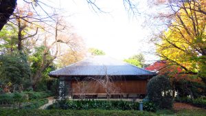 東京国立博物館庭園にある九条館