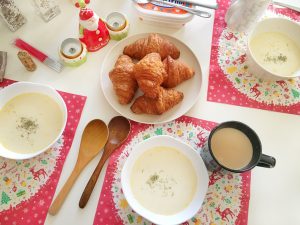 クリスマスイブの朝食