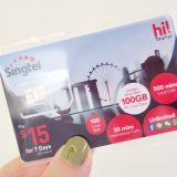 Singtel SIM card for tourist