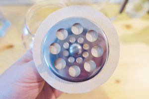 コーヒーフィルターのセッティングいい例