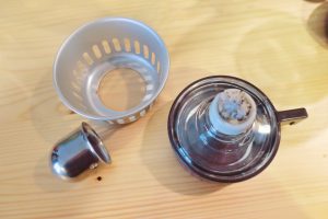 アルコールランプの準備