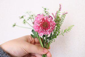 ２回目のお届け後すぐのお花「FLOWER」