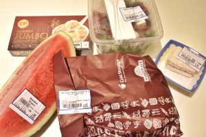 シンガポールのスーパーマーケットで購入した食材一覧