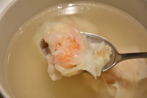 JUMBO SHRIMP DUMPLINGS SOUP