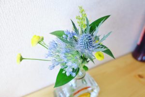 FLOWERで頼んだお花
