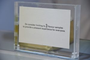 BIRDS OF PARADISEのジェラートは３回まで試食ができる