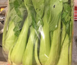 クックパッドマートで購入した小松菜
