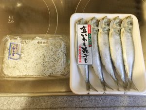 クックパッドマートで頼んだおさかな