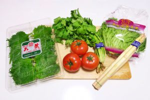 クックパッドマートで注文した春の野菜サラダセット