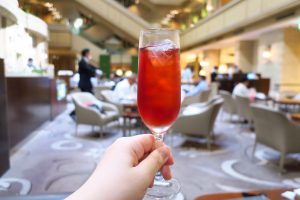 名古屋東急ホテルのアフタヌーンティー ウエルカムドリンク